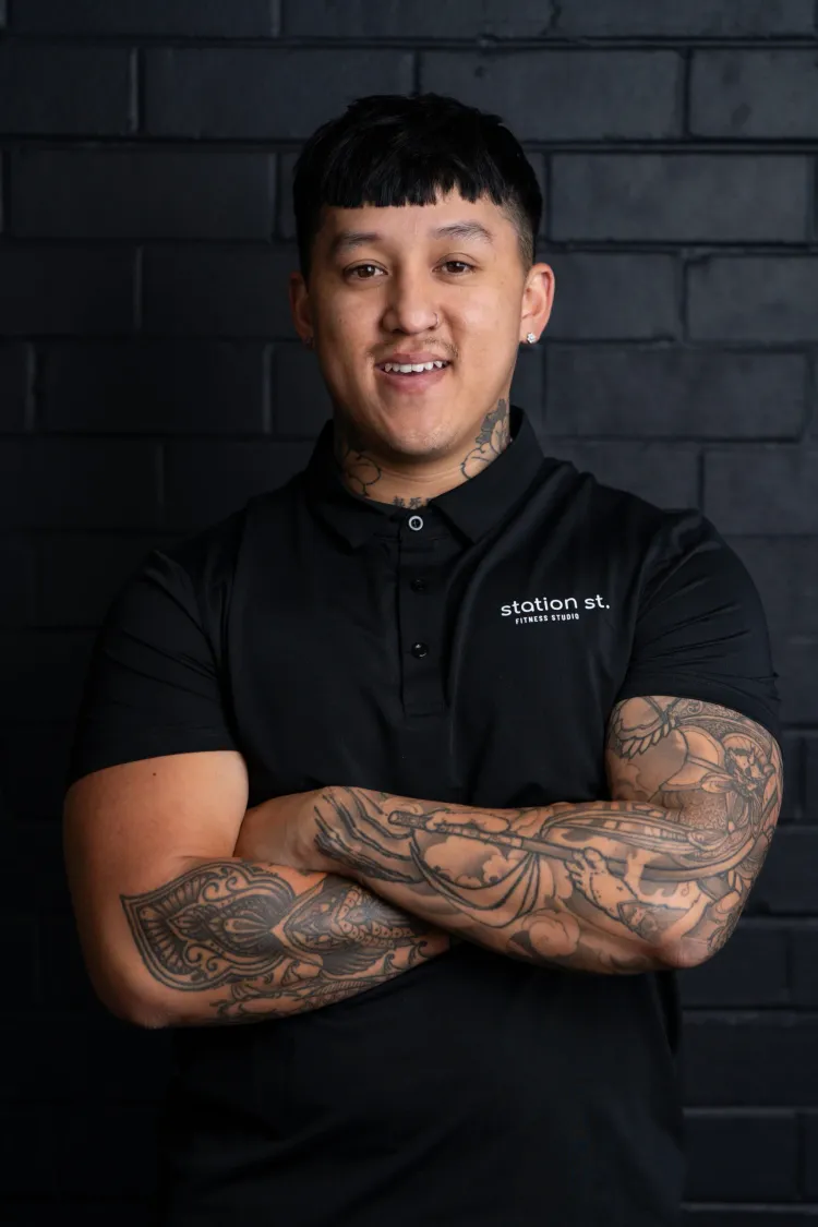 Sam Do, , coaching at Station Street Fitness