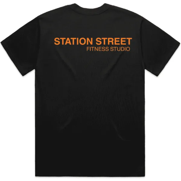 Black & Orange Tee