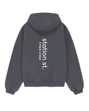 Charcoal Black Hoodie