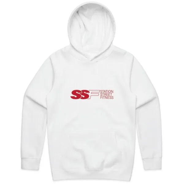 White & Red Hoodie